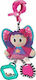 Playgro Anhänger Spielzeug für Auto mit Beißring Dingly Dangly Floss Fairy 0182850