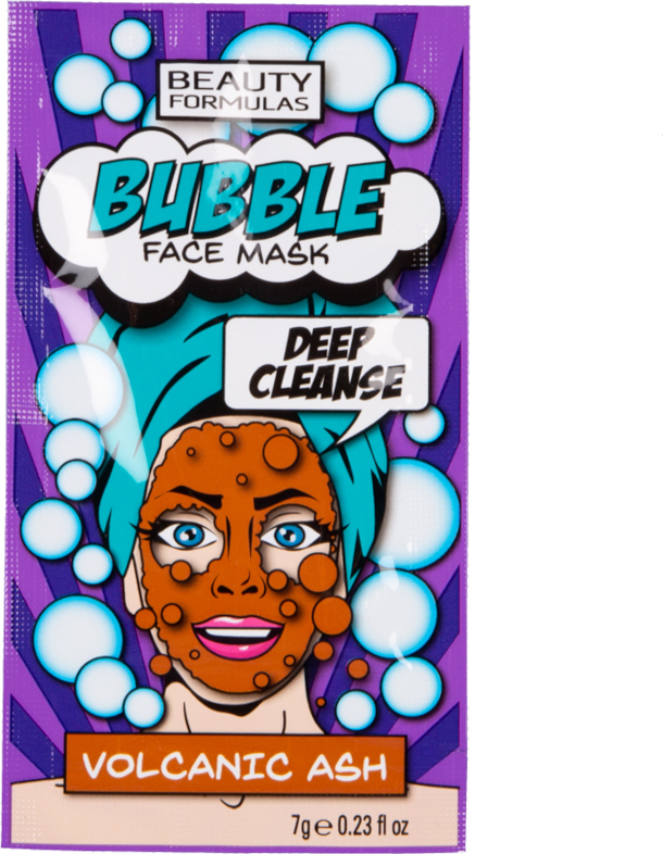 Beauty Formulas Volcanic Ash Deep Cleanse Bubble Face Mask 10gr