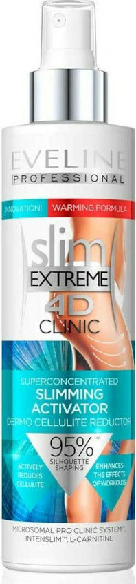 Eveline Slim Extreme 4d Clinic Superconcentrated Slimming Activator 200ml Skroutz Gr