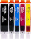 Compatible Inkjet Printer Ink Package Canon PGI-570XL/PGI-571XL 5τμχ Multi (Color) / Black