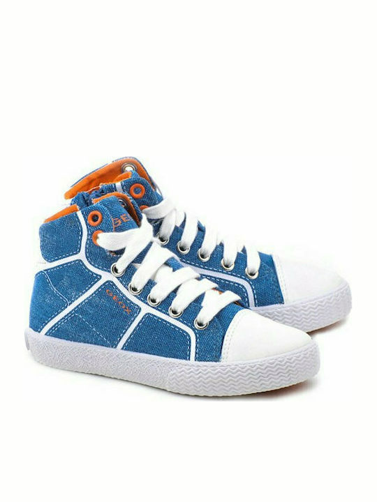 SNEAKER Kids Sneakers High Anatomic Light Blue