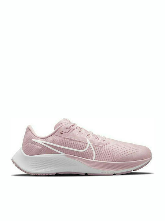 Nike Air Zoom Pegasus 38 Γυναικεία Αθλητικά Παπούτσια Running Champagne / White / Barely Rose
