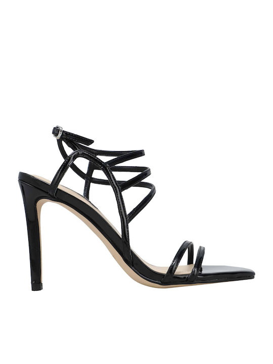 Nine West Zana3 Πέδιλα Μαύρα