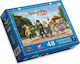 Kids Puzzle Ο Καραγκιόζης Γραμματικός for 4++ Years 48pcs Ελληνοεκδοτική