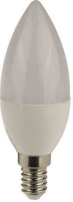 Eurolamp LED Bulbs for Socket E14 and Shape C37 Natural White 380lm 1pcs