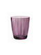 Bormioli Rocco Pulsar Acqua Glass Water made of Glass in Purple Color 300ml 1pcs