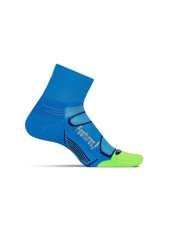 Feetures Elite Running Socks Blue 1 Pair