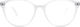 Snob Milano Chicca Transparent Femei Plastic Ra...