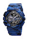 Skmei 1688 Analog/Digital Watch Chronograph Battery with Rubber Strap Army Blue