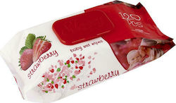 Baby wipes Strawberry 120pcs