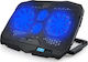 S-18 Cooling Pad for Laptop up to 17" with 4 Fans and Lighting