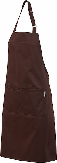 Axon Ποδιά Σερβιτόρου Ολόσωμη Service Brown