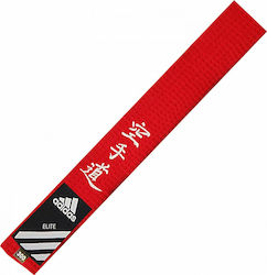 adidas Elite Centură Karate Roșie