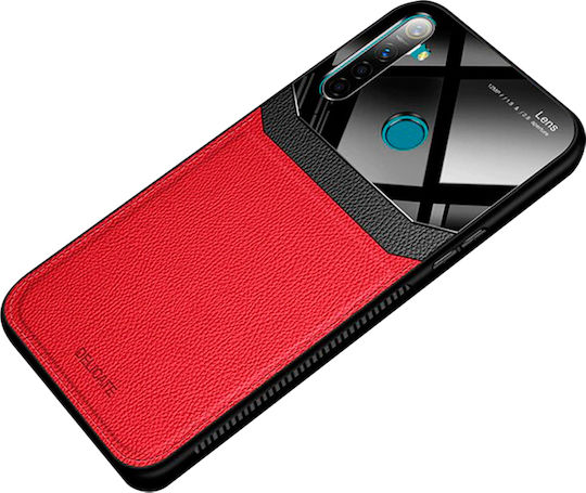 Bodycell Plexiglass Umschlag Rückseite Kunststoff Rot (Redmi Note 8T)