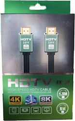 FT Electronics FTT1-082 HDMI 2.0 HDMI-Stecker - HDMI-Stecker 5m Schwarz FT Electronics FTT1-082 HDMI 2.0 HDMI-Stecker - HDMI-Stecker 5m Schwarz