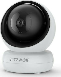 BlitzWolf IP Surveillance Camera Wi-Fi 1080p Full HD with Two-Way Communication and Flash 3.6mm