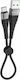 Borofone BX32 USB 2.0 Cable USB-C Male - USB-A Black 0.25m 25677
