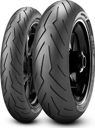 Pirelli Diablo Rosso III 190/55ZR17 75W Безкамерни Гуми За Мотоциклет Отзад На Пътя