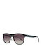 Benetton Men's Sunglasses with Black Plastic Frame and Purple Gradient Lens BE5013 921