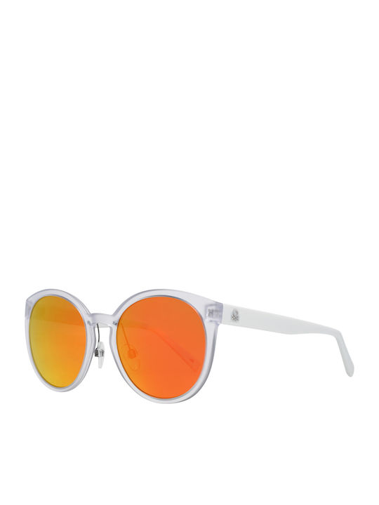 Benetton Ochelari de soare Transparent cu Cadru Benetton Ochelari de soare Transparent cu Cadru
