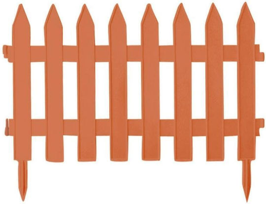Prosperplast Garten Classic Kunststoff Grills in Orange Farbe 35cm x 3.22m 7 Stück