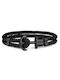 Paul Hewitt Phrep Bracelet With Anchor Design Made Of Cord 19cm