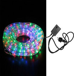 Φωτοσωλήνας 220V Δικάναλος με 216 Λαμπάκια RGB 6m