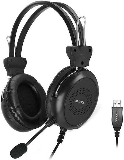 A4Tech HU-30 On Ear Multimedia Ακουστικά με μικροφωνο και σύνδεση USB-A