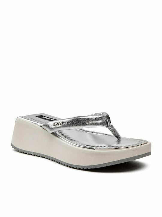 DKNY Maeryn Frauen Flip Flops mit Plattform in ...
