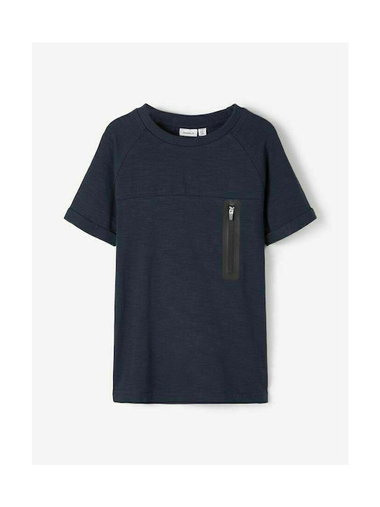 Name It Παιδικό T-shirt Navy Μπλε