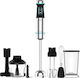 Cecotec Power Titanblack 1200 XL PerfectCream & Crush 04293 Stabmixer mit Edelstahlstab 1200W Schwarz