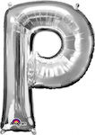 Balloon Foil Jumbo Birthday-Celebration Letter Silver 81cm