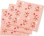 Party Napkins Alice Napkins Pink 16x16cm. 20pcs