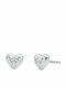 Michael Kors Love Earrings made of Silver with Stones