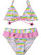 Funky Costum de baie pentru copii Bikini Roz