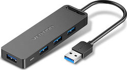 Vention Hub USB 4 Porturi USB-A CHLBF Vention Hub USB 4 Porturi USB-A CHLBF