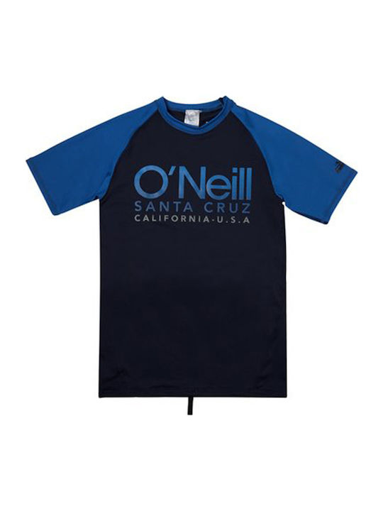 O'neill Παιδικό Μαγιό Αντιηλιακή (UV) Μπλούζα Cali Short Sleeve Skins Navy Μπλε