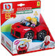 Bburago Vehicle Junior Ferrari Poppin Drivers with Lights for 12++ Months (Various Designs/Assortments of Designs) 1pc