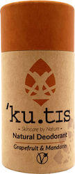 Kutis Natural Deodorant Grapefruit & Mandarin Stick 55gr