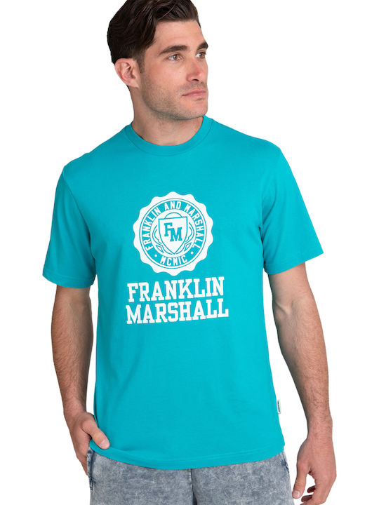 Franklin & Marshall T-shirt Turquoise