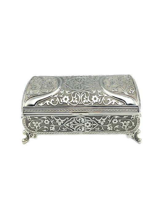 Karvounis Jewellery Box Metal 13x7x5cm