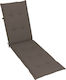 vidaXL Sun Lounger Cushion Taupe 105x50cm.