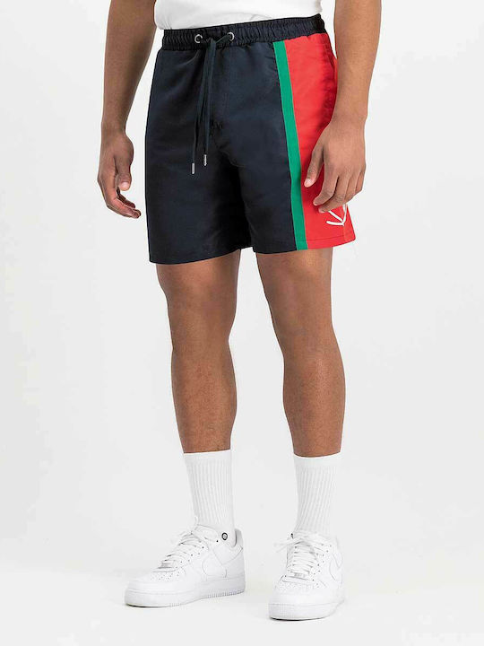 Karl Kani Men's Athletic Shorts Navy Blue