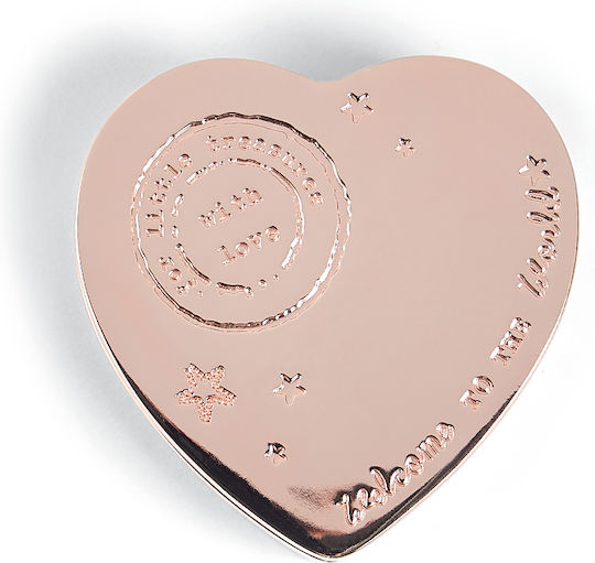 Mamas & Papas Memory Box Wecome To The World Heart made of Silver for Girl