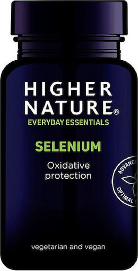Higher Nature Selenium με Βιταμίνη C 60 φυτικές κάψουλες