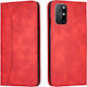 Bodycell PU Leather Книга Изкуствена кожа Червен (OnePlus 8T)