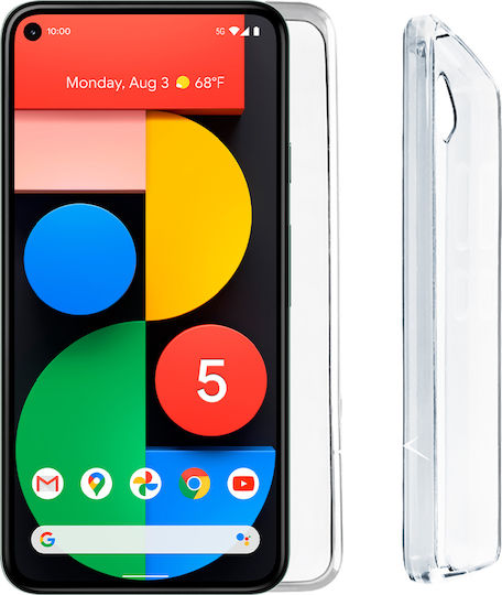 Volte-Tel Slimcolor Air Back Cover Σιλικόνης Διάφανο (Google Pixel 5)