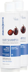 Macrovita Red Grape & Wheat Shampoos against Dry Scalp 200ml