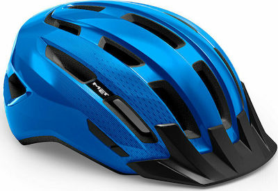 MET Downtown Mountain Bicycle Helmet Blue