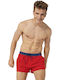 Sloggi Men's Swimwear Shorts Red 10207631-6253